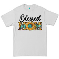 Dove Grey blessed mom Premium Tee - RanaPortraitStore