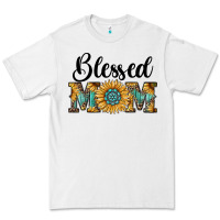 White blessed mom Premium Tee - RanaPortraitStore