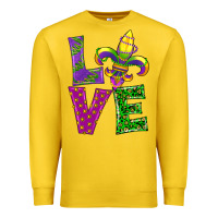 Lemon mardi gras love Premium Sweatshirt - RanaPortraitStore