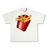 Pistachio french fries Urban Heavy Tee - AdoDesignShop