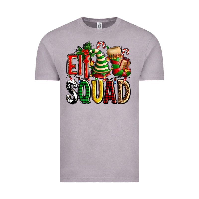 Elf Squad With Elf Hat And Socks Vintage Tee by AdoDesignShop | Teevron