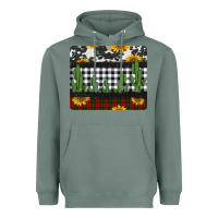 Sage cowhide cacti sunflowers christmas mousepad Heavyweight Hoodie - Jasminsmagicworld