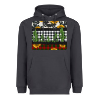 Smoke cowhide cacti sunflowers christmas mousepad Heavyweight Hoodie - Jasminsmagicworld