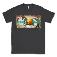 Smoke western howdy cowboy horse sunset weapon cactus leopard  license plate Classic Tee - BarkalooDesign