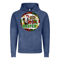 Vintage Denim Christmas ho ho heifer Vintage Hoodie - Artiststas