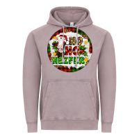 Vintage Zinc Christmas ho ho heifer Vintage Hoodie - Artiststas