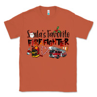 Copper Santa's Favorite Firefighter Classic Tee - LillyAllenDesigns