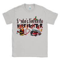 Moon Dust Santa's Favorite Firefighter Classic Tee - LillyAllenDesigns