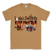 Toasted Coconut Santa's Favorite Firefighter Classic Tee - LillyAllenDesigns