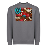 Storm gemstone cowhide background Heavyweight Sweatshirt - AdoDesignShop