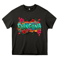 Asphalt chingona Heavy Core Tee - texasbilliewilder