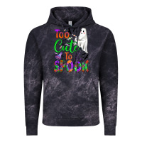 Cloud Black too cute to spook Vintage Hoodie - BundleAndBundleShop