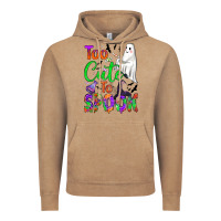 Vintage Coffee too cute to spook Vintage Hoodie - BundleAndBundleShop