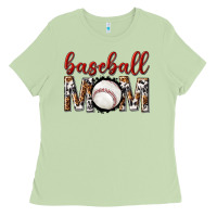 Matcha baseball mom Ladies Tee - texasbilliewilder