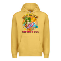 Antique Gold Ain't no cure for the summertime blues Premium Hoodie - NancyCooperArtShop