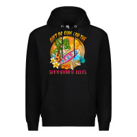 Black Ain't no cure for the summertime blues Premium Hoodie - NancyCooperArtShop