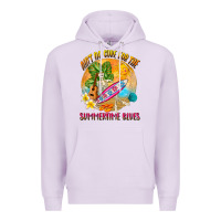 Lilac Ain't no cure for the summertime blues Premium Hoodie - NancyCooperArtShop