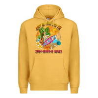 Mustard Ain't no cure for the summertime blues Premium Hoodie - NancyCooperArtShop