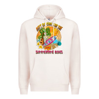 Pale Pink Ain't no cure for the summertime blues Premium Hoodie - NancyCooperArtShop