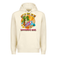 Sandshell Ain't no cure for the summertime blues Premium Hoodie - NancyCooperArtShop