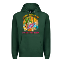 Sports Green Ain't no cure for the summertime blues Premium Hoodie - NancyCooperArtShop