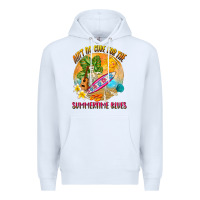 White Ain't no cure for the summertime blues Premium Hoodie - NancyCooperArtShop