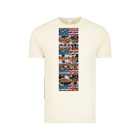 Vintage Arctic usa flag and western patterns  penwraps Vintage Tee - Artiststas