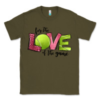 Army Green for the love of the game tennis Classic Tee - Jasminsmagicworld