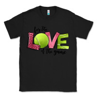 Black for the love of the game tennis Classic Tee - Jasminsmagicworld