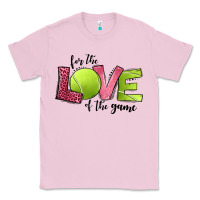 Bubblegum Pink for the love of the game tennis Classic Tee - Jasminsmagicworld