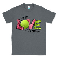 Charcoal Heather for the love of the game tennis Classic Tee - Jasminsmagicworld