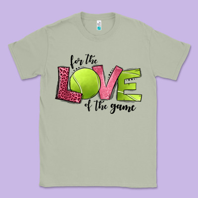 For The Love Of The Game Tennis Classic Tee Designed By Jasminsmagicworld