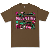 Cacao my favorite valentine calls me mama Premium Tee - Zillion Design Studio