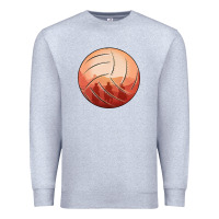 Heather Grey Cowboy Sunset Volleyball Premium Sweatshirt - Bettercallsaul