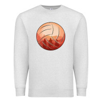 Oatmeal Heather Cowboy Sunset Volleyball Premium Sweatshirt - Bettercallsaul