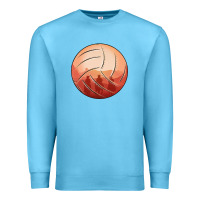 Ocean Blue Cowboy Sunset Volleyball Premium Sweatshirt - Bettercallsaul