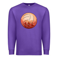 Purple Cowboy Sunset Volleyball Premium Sweatshirt - Bettercallsaul