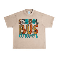 French Oak school bus driver Urban Heavy Tee - Artiststas