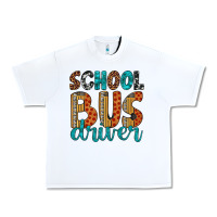 White school bus driver Urban Heavy Tee - Artiststas