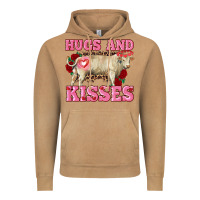 Vintage Camel hugs and kisses charolais bull Vintage Hoodie - RanaPortraitStore