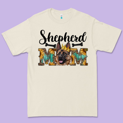 Shepherd Mom Western Premium Tee Designed By Ranaportraitstore