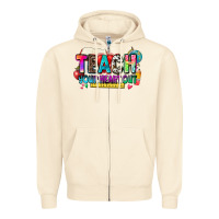 Sandshell teach your heart out Zipper Hoodie - NancyCooperArtShop