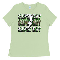Matcha game day game day soccer lightning bolt Ladies Tee - Zillion Design Studio