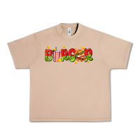 Burro burger with coke and stars Urban Heavy Tee - AdoDesignShop
