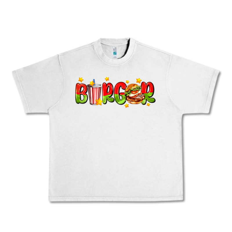 Burger With Coke And Stars Urban Heavy Tee by AdoDesignShop | Teevron
