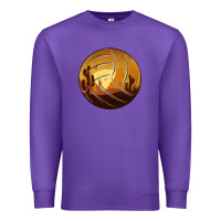 Purple Desert Cactus Sunset Volleyball Premium Sweatshirt - Bettercallsaul