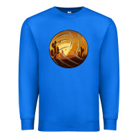 Desert Cactus Sunset Volleyball Premium Sweatshirt | Teevron