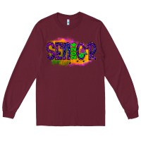 Burgundy senior 2024 halloween Long Sleeve Tee - JahusDesignShop