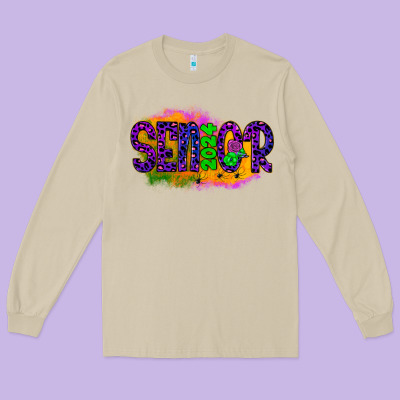 Senior 2024 Halloween Long Sleeve Tee Designed By Jahusdesignshop