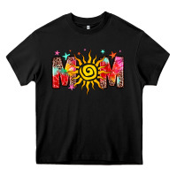 Black summer mom Heavy Core Tee - Zillion Design Studio